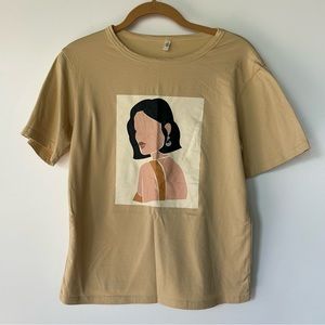 TOPPIES Summer Character Short Sleeve T-Shirt